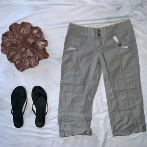 SO Casual Grey Capris